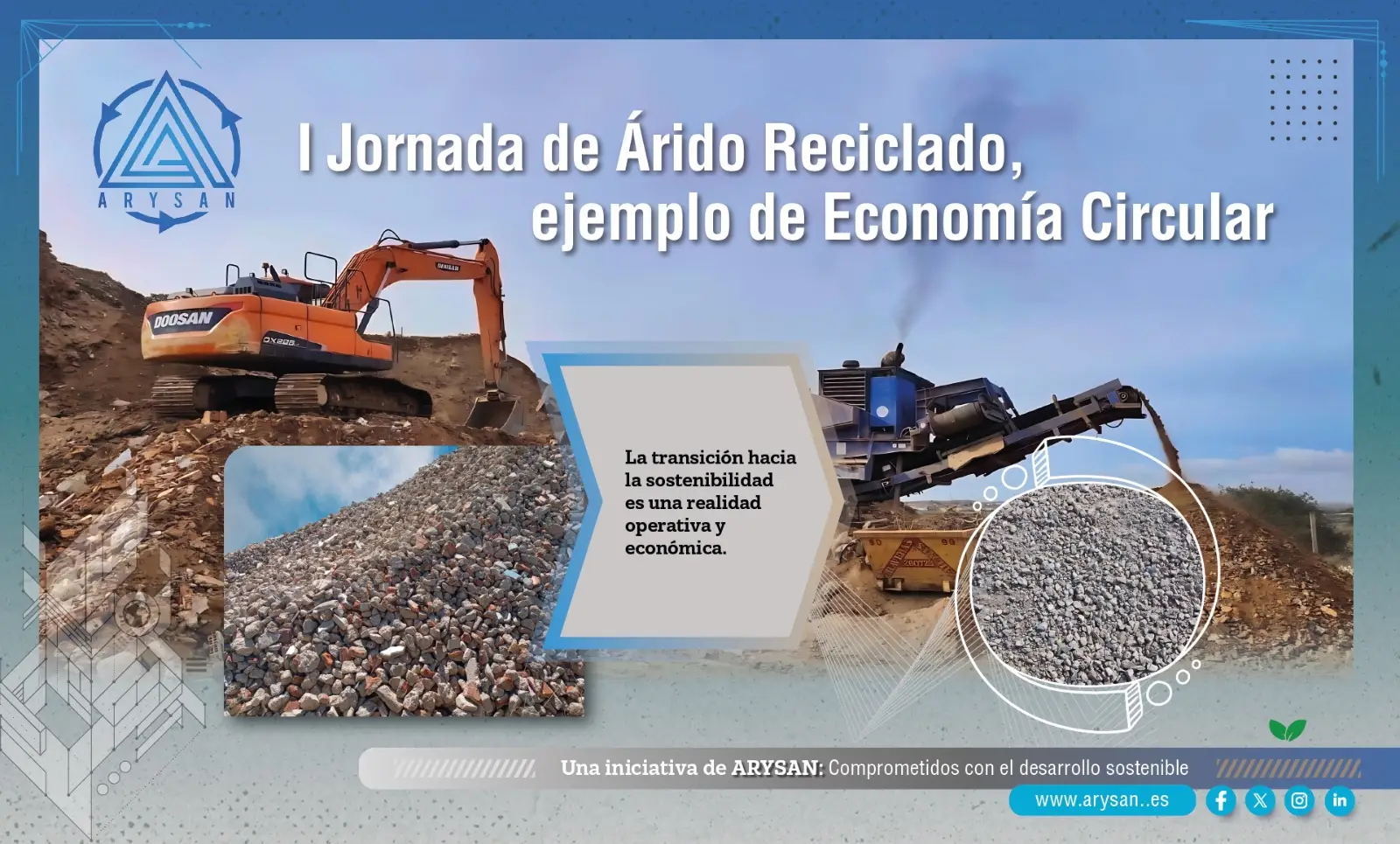 1A jornada de arido reciclado